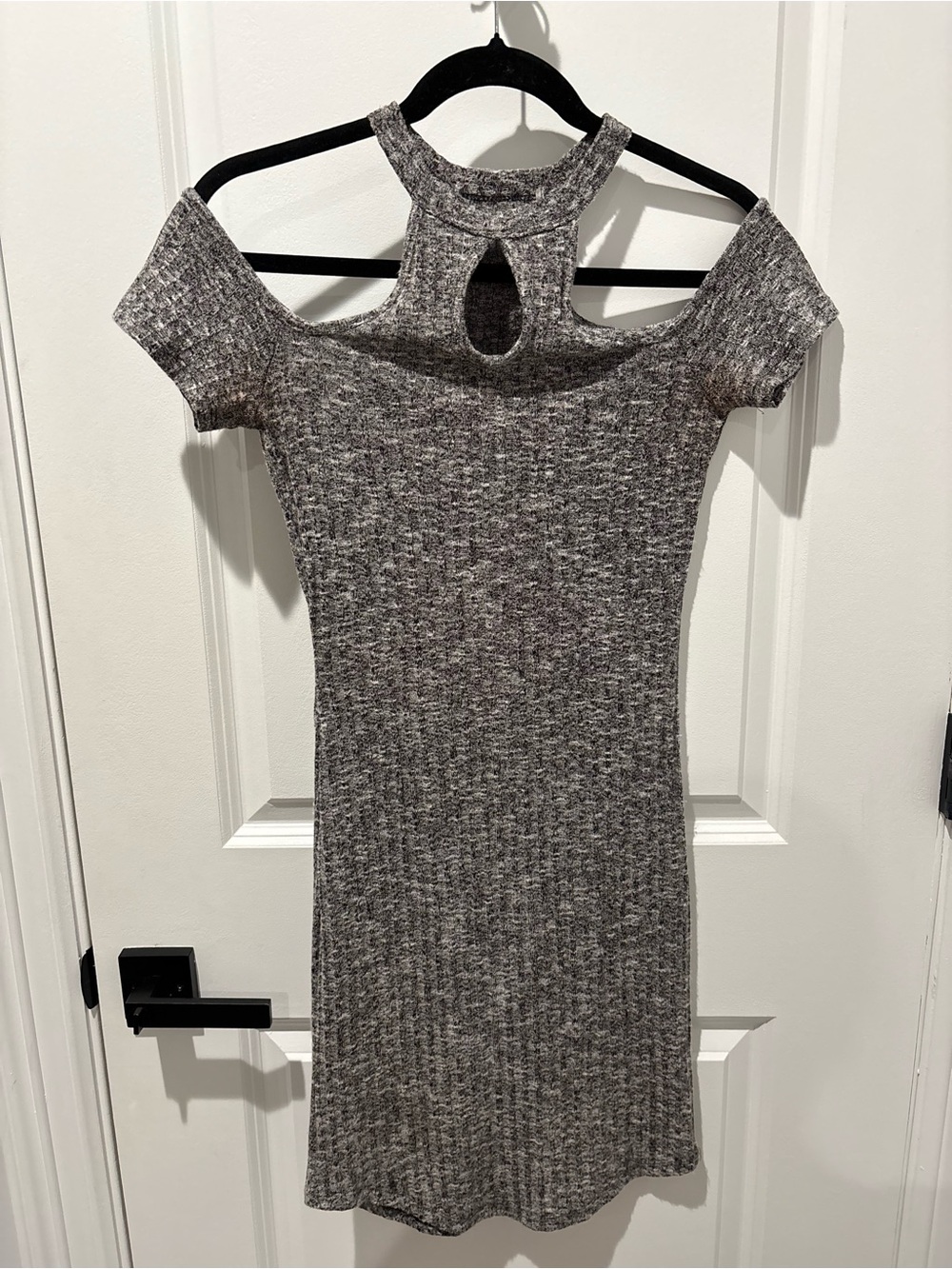 Gray Mini Dress